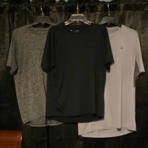 3 Under Armour T shirts